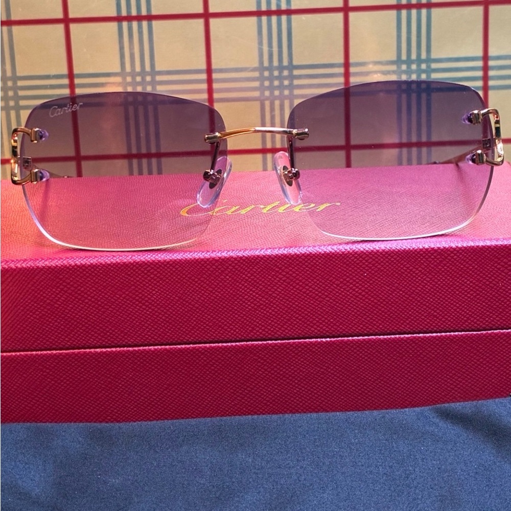 Cartier Unisex Big C Sunglasses - Picture 4 of 6